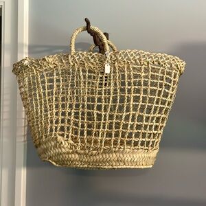 Straw bag